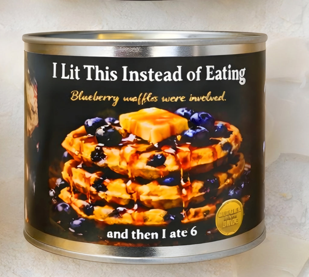 BLUEBERRY MAPLE WAFFLES 🧇