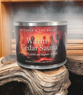 WARM CEDAR SAUNA